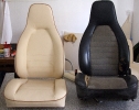 Porsche 924 Sitze vorher&nachher